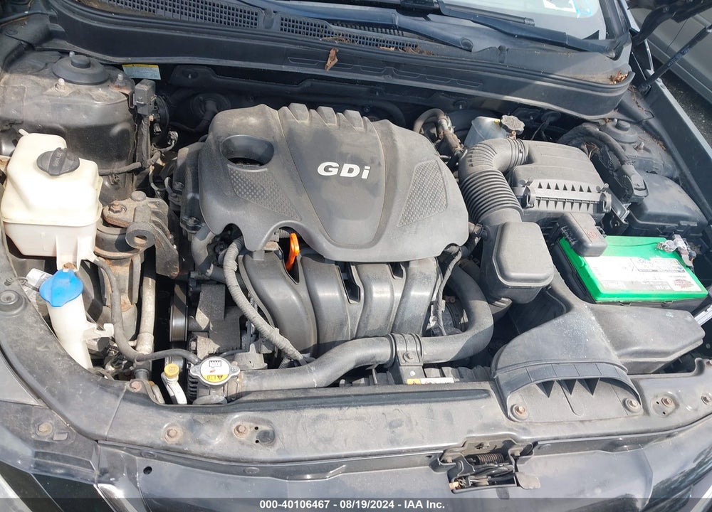 2013 HYUNDAI SONATA GLS VIN: 5NPEB4AC0DH613163