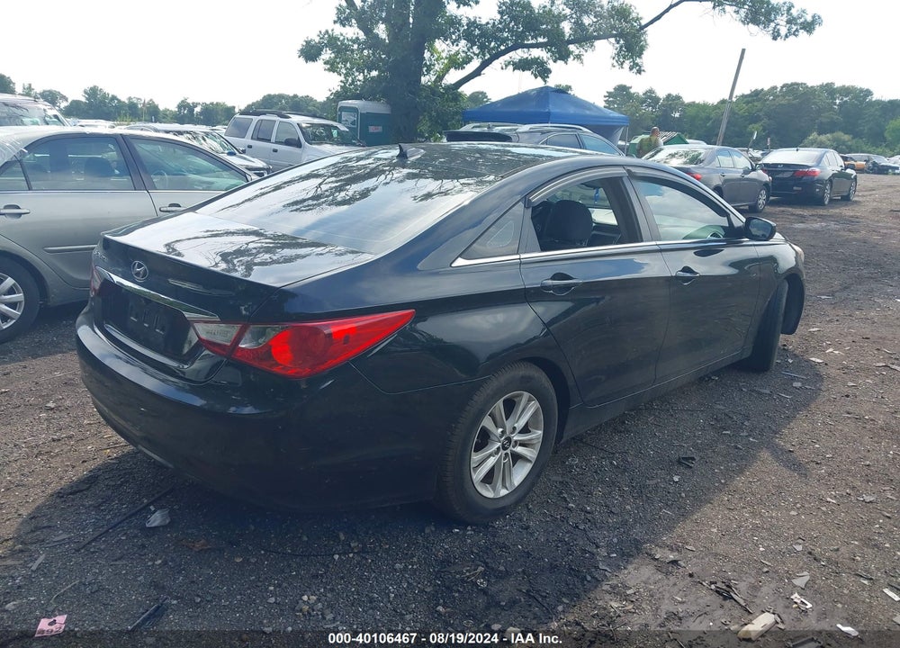 2013 HYUNDAI SONATA GLS VIN: 5NPEB4AC0DH613163