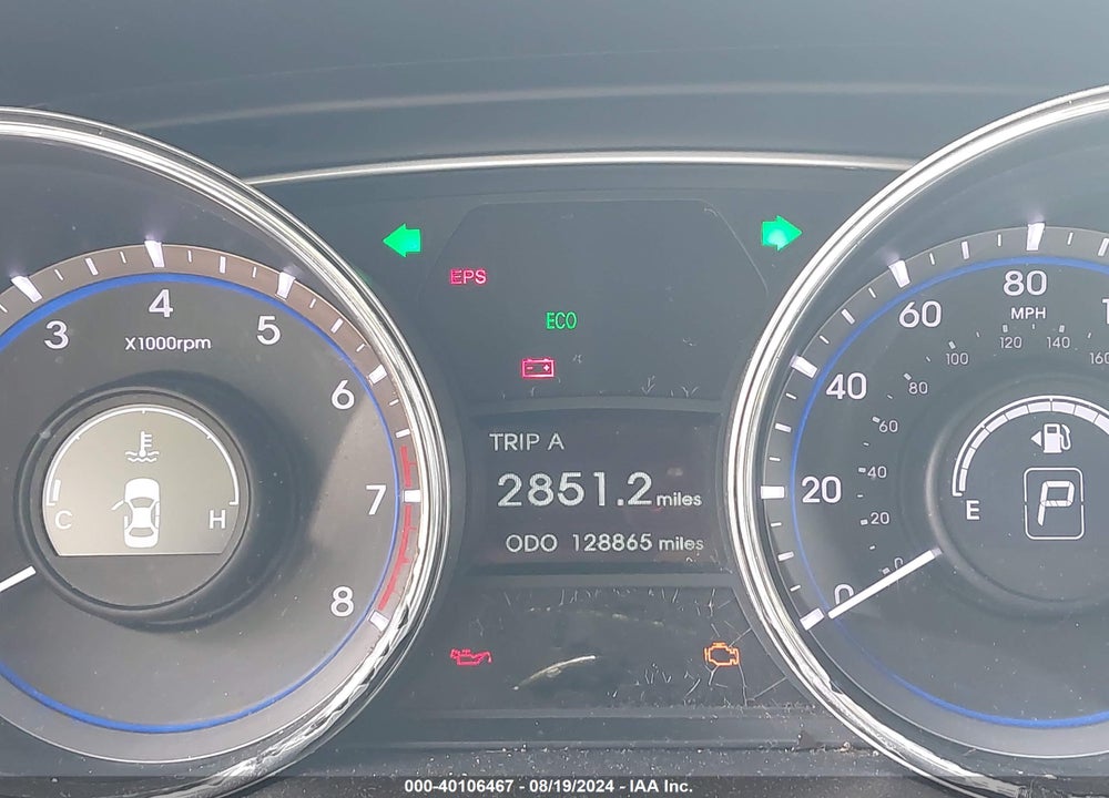 2013 HYUNDAI SONATA GLS VIN: 5NPEB4AC0DH613163