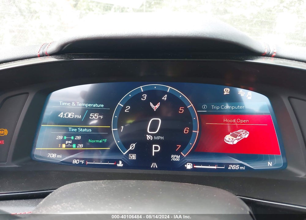 2024 CHEVROLET CORVETTE STINGRAY RWD 2LT VIN: 1G1YB2D49R5117994