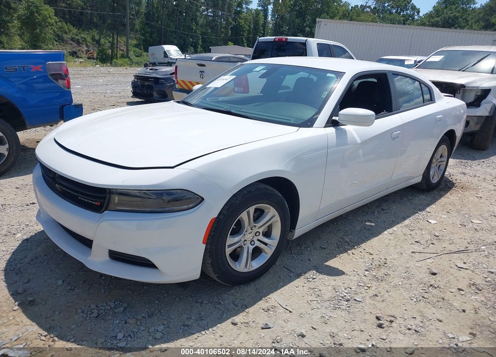 2022 DODGE CHARGER SXT RWD VIN: 2C3CDXBGXNH197061