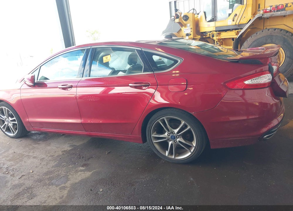2014 FORD FUSION TITANIUM VIN: 3FA6P0K99ER255776