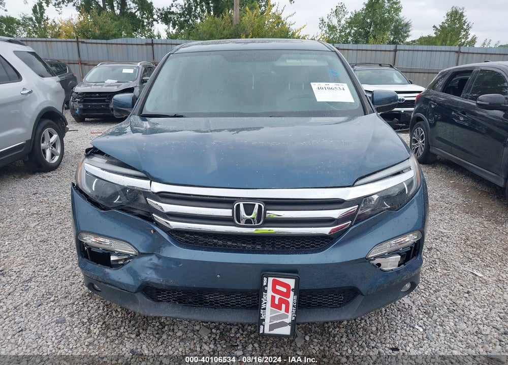 2017 HONDA PILOT EX-L VIN: 5FNYF6H54HB080906
