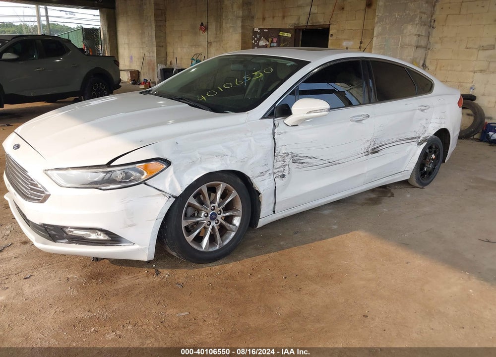 2017 FORD FUSION SE VIN: 3FA6P0HDXHR320389