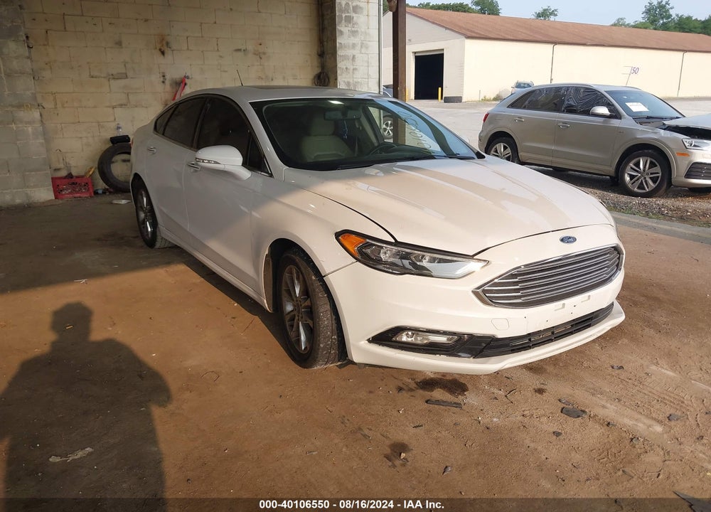 2017 FORD FUSION SE VIN: 3FA6P0HDXHR320389
