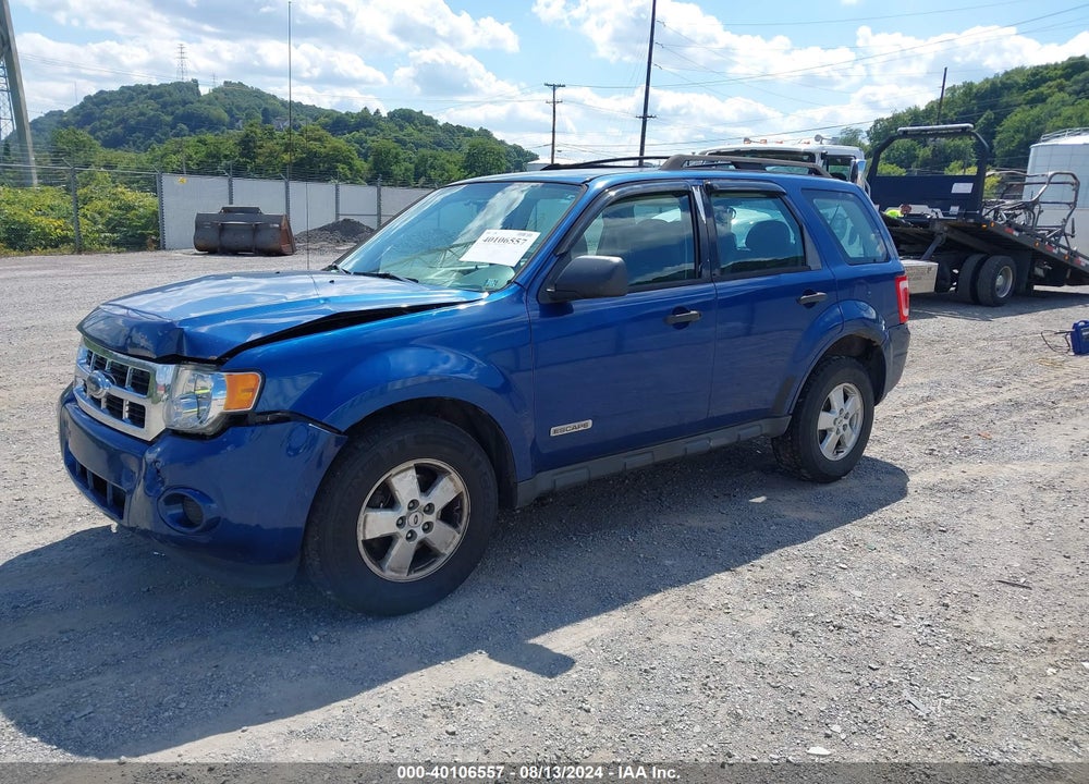 2008 FORD ESCAPE XLS VIN: 1FMCU92Z08KA18480