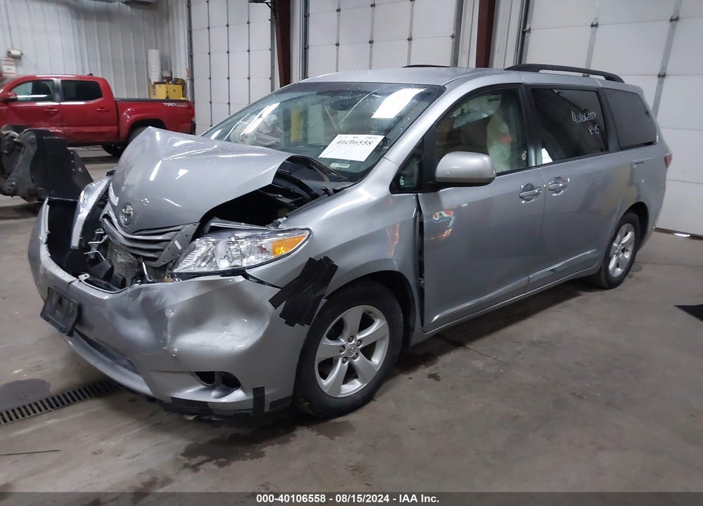 2015 TOYOTA SIENNA LE 8 PASSENGER VIN: 5TDKK3DC6FS539978