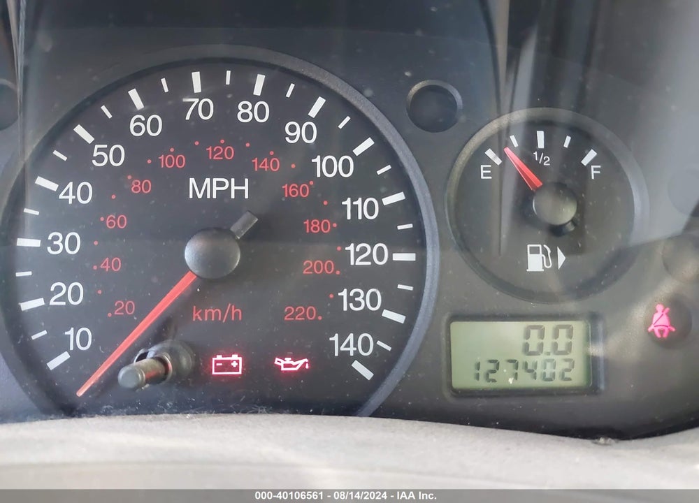 2007 FORD FOCUS VIN: 1FAFP34N27W148600