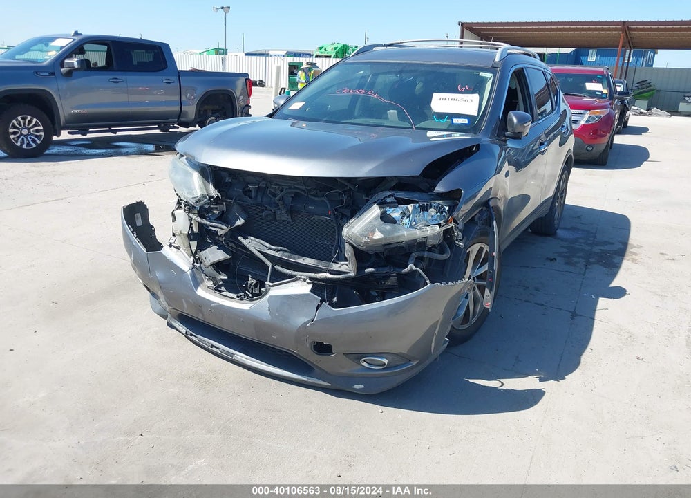 2015 NISSAN ROGUE SL VIN: 5N1AT2MT0FC895195