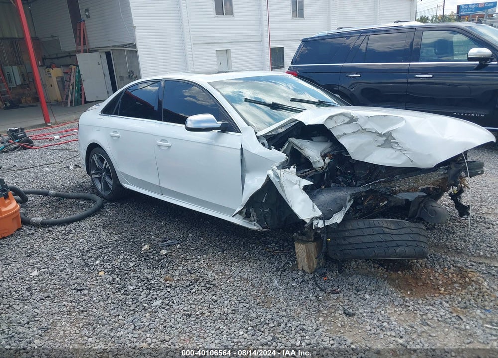 2014 AUDI S4 3.0T PREMIUM PLUS VIN: WAUBGAFL4EA157119