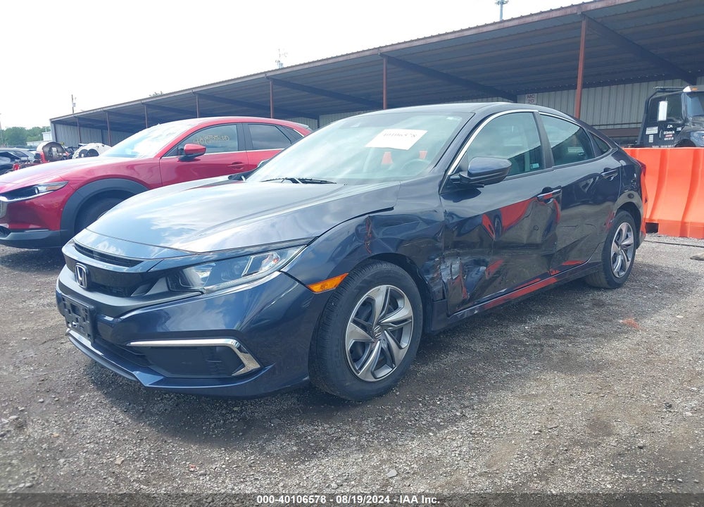 2019 HONDA CIVIC LX VIN: 2HGFC2F62KH534366