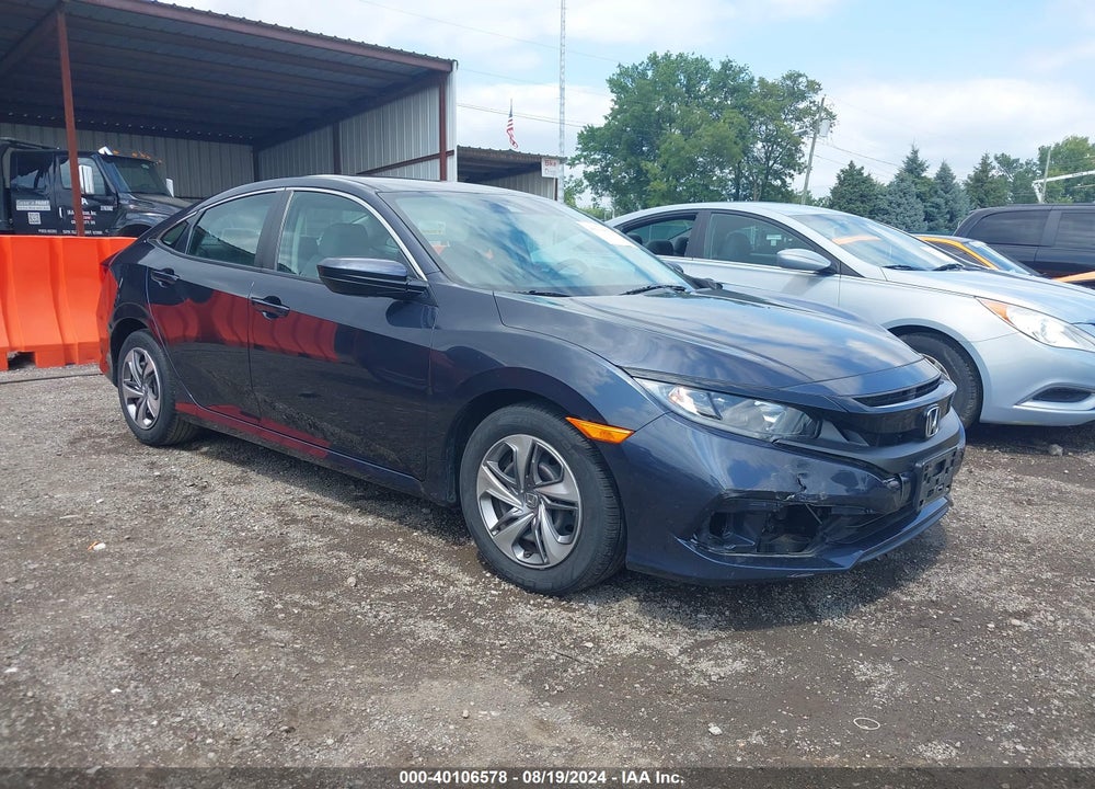 2019 HONDA CIVIC LX VIN: 2HGFC2F62KH534366