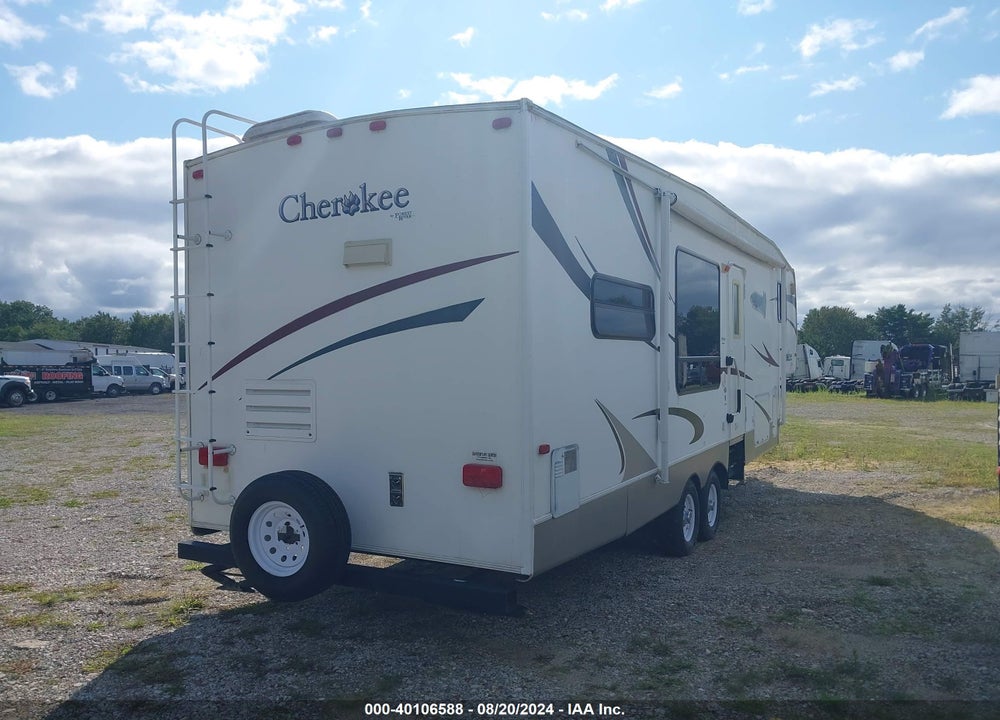 2009 FOREST RIVER CHEROKEE LITE VIN: 4X4FCKE279X108850