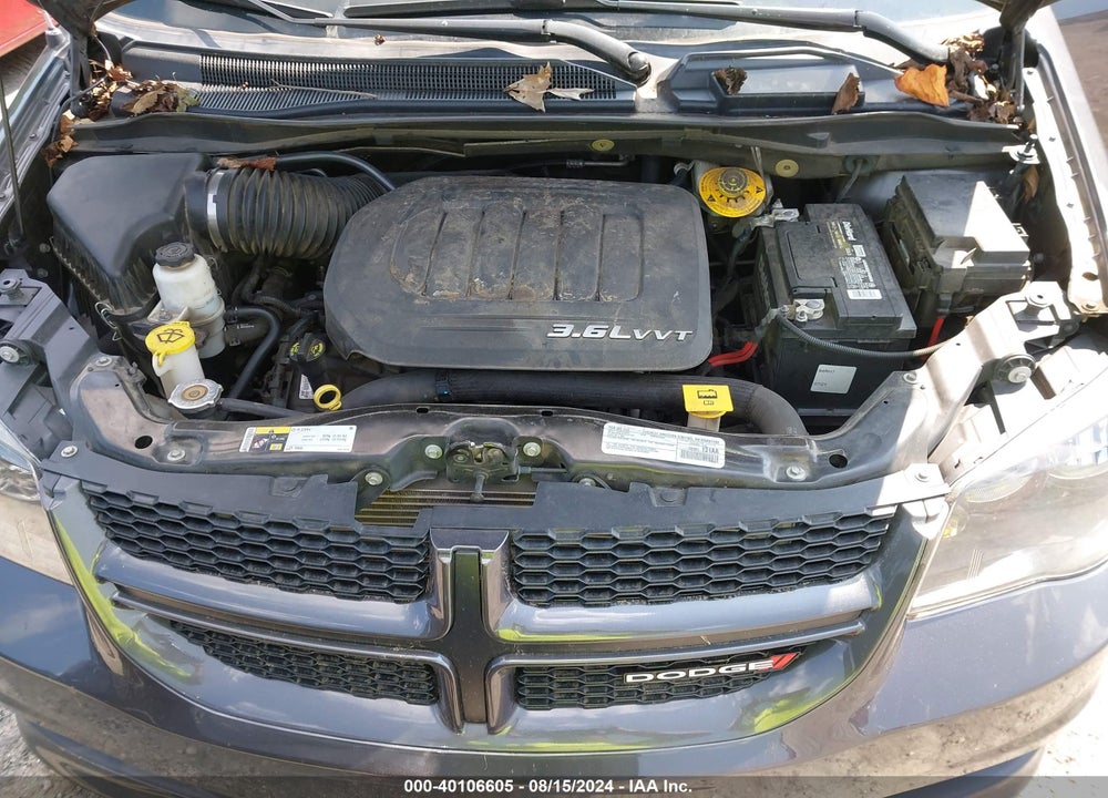 2018 DODGE GRAND CARAVAN GT VIN: 2C4RDGEG7JR283501
