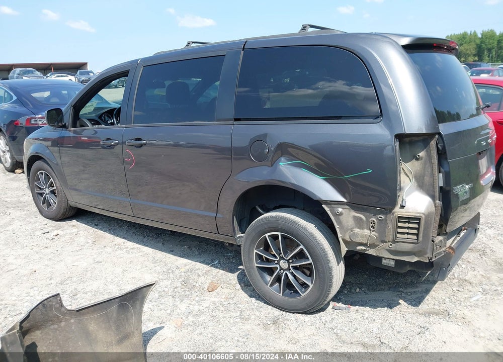 2018 DODGE GRAND CARAVAN GT VIN: 2C4RDGEG7JR283501