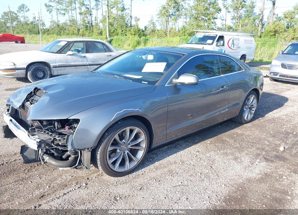 2013 AUDI A5 2.0T PREMIUM VIN: WAULFAFRXDA054782