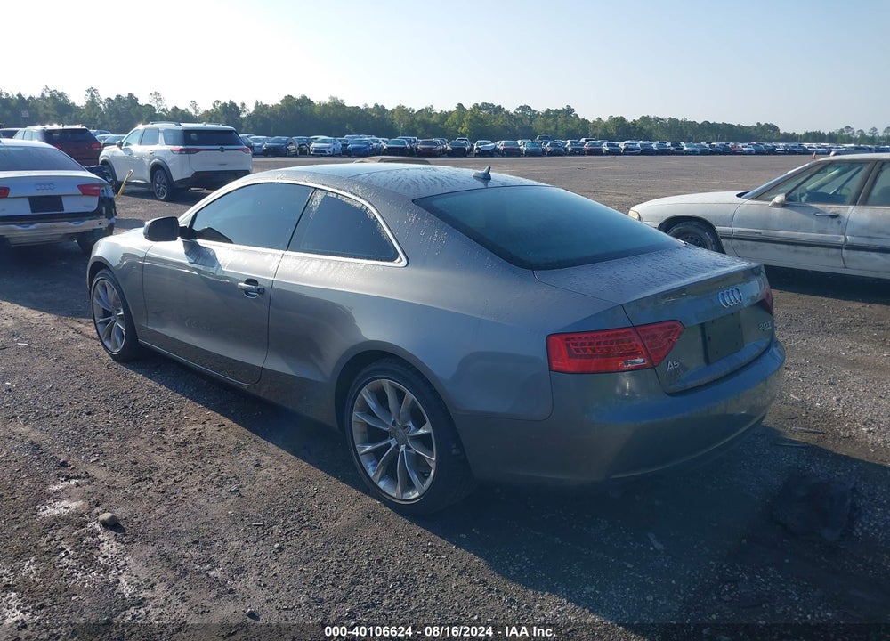 2013 AUDI A5 2.0T PREMIUM VIN: WAULFAFRXDA054782