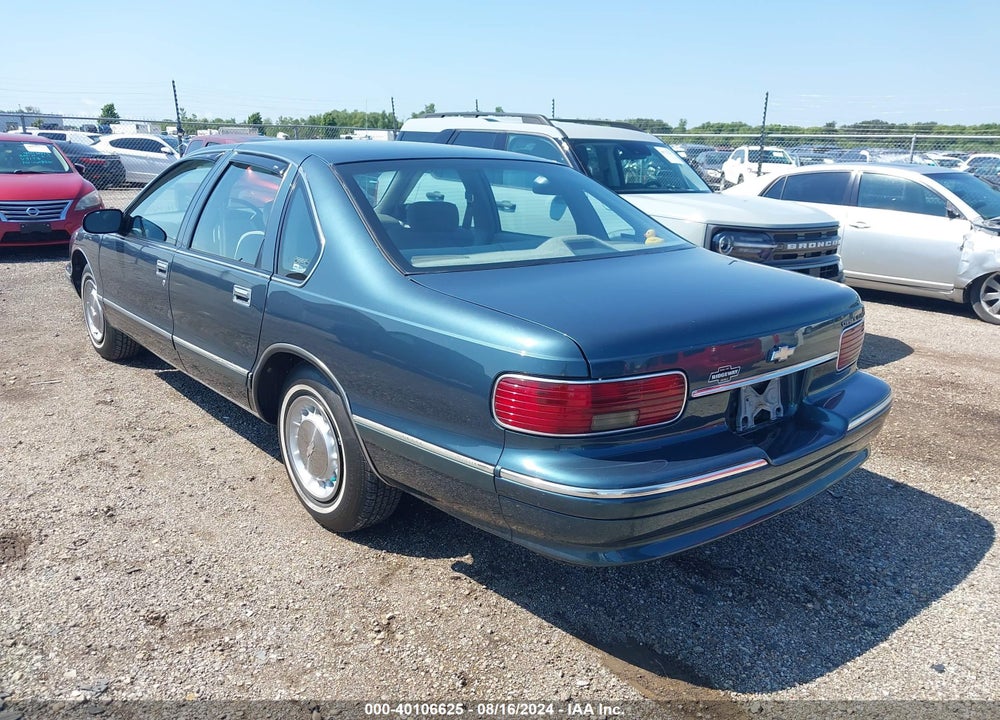 1995 CHEVROLET CAPRICE CLASSIC VIN: 1G1BL52W4SR191086