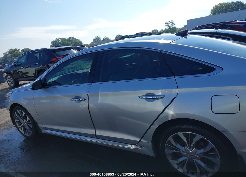 2015 HYUNDAI SONATA LIMITED 2.0T VIN: 5NPE34ABXFH118282