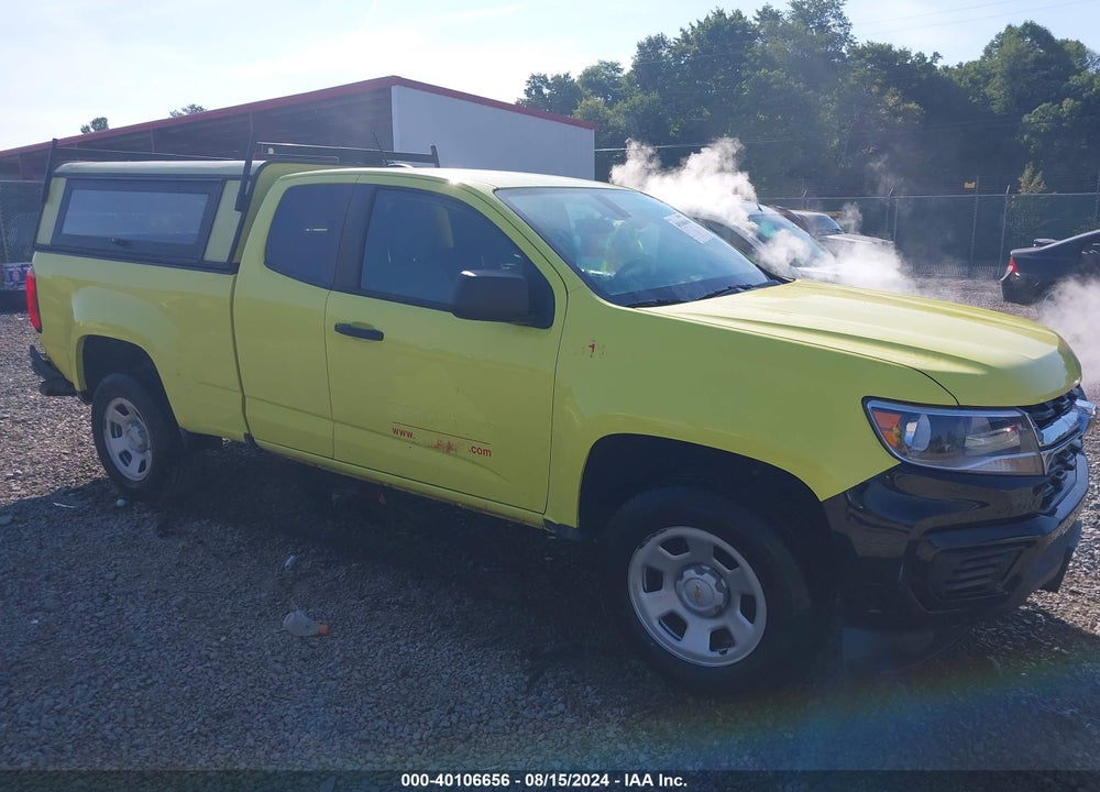 2021 CHEVROLET COLORADO 2WD LONG BOX WT VIN: 1GCHSBEA8M1177194
