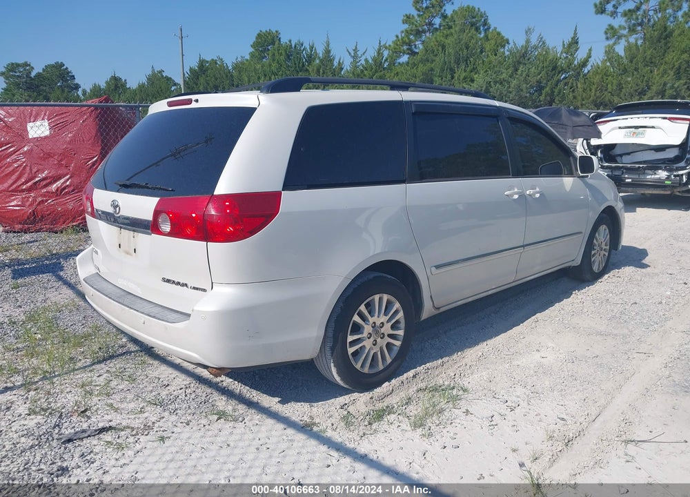 2008 TOYOTA SIENNA LIMITED VIN: 5TDZK22C88S220712