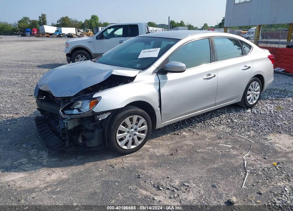 2017 NISSAN SENTRA S VIN: 3N1AB7AP3HY375369