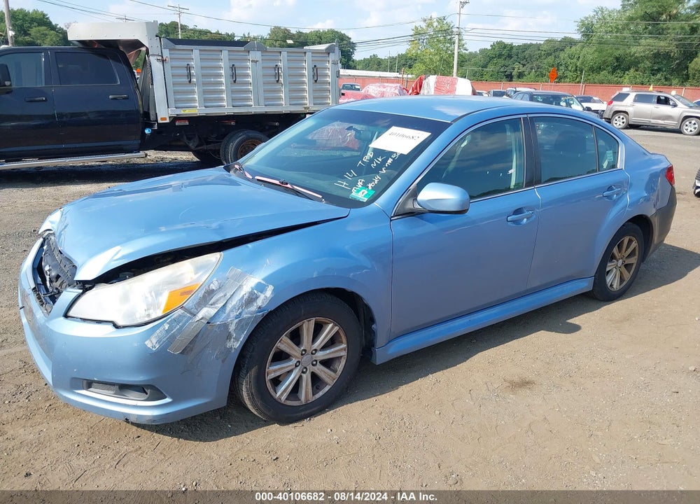 2012 SUBARU LEGACY 2.5I VIN: 4S3BMBA61C3003066