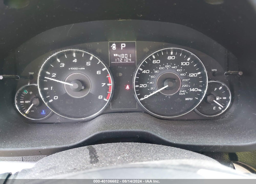 2012 SUBARU LEGACY 2.5I VIN: 4S3BMBA61C3003066