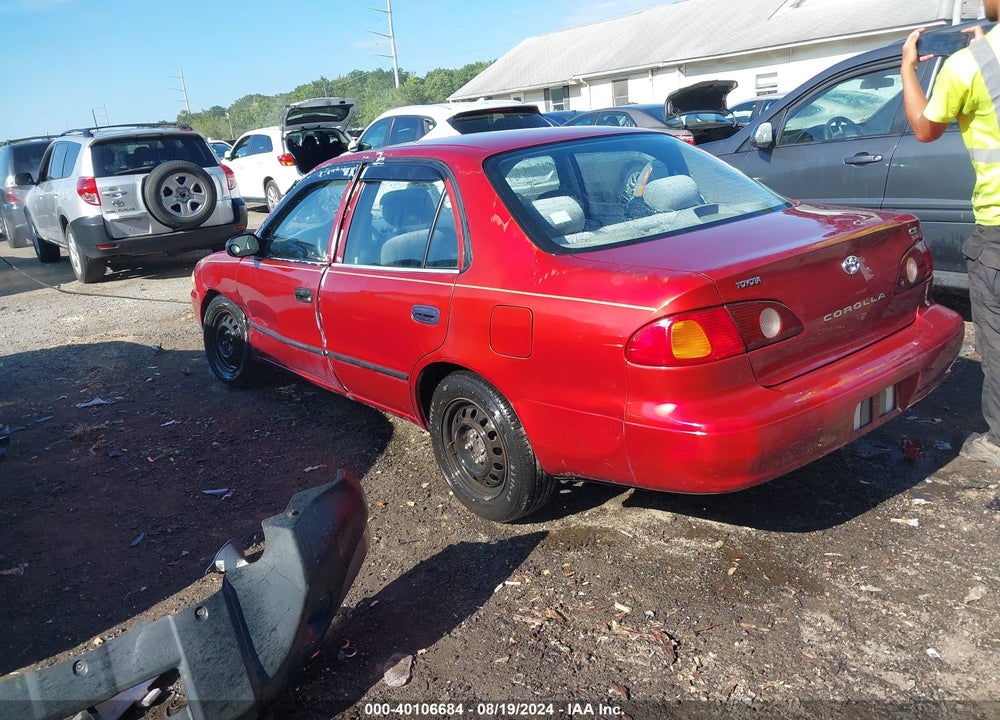 2001 TOYOTA COROLLA CE VIN: 2T1BR12E81C416950