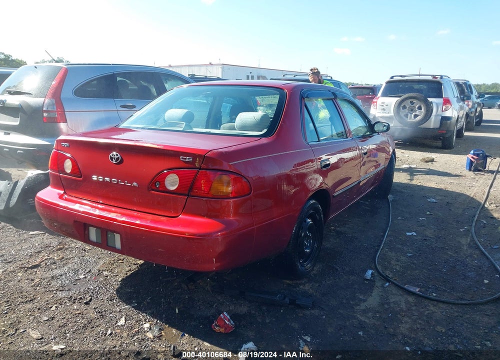 2001 TOYOTA COROLLA CE VIN: 2T1BR12E81C416950