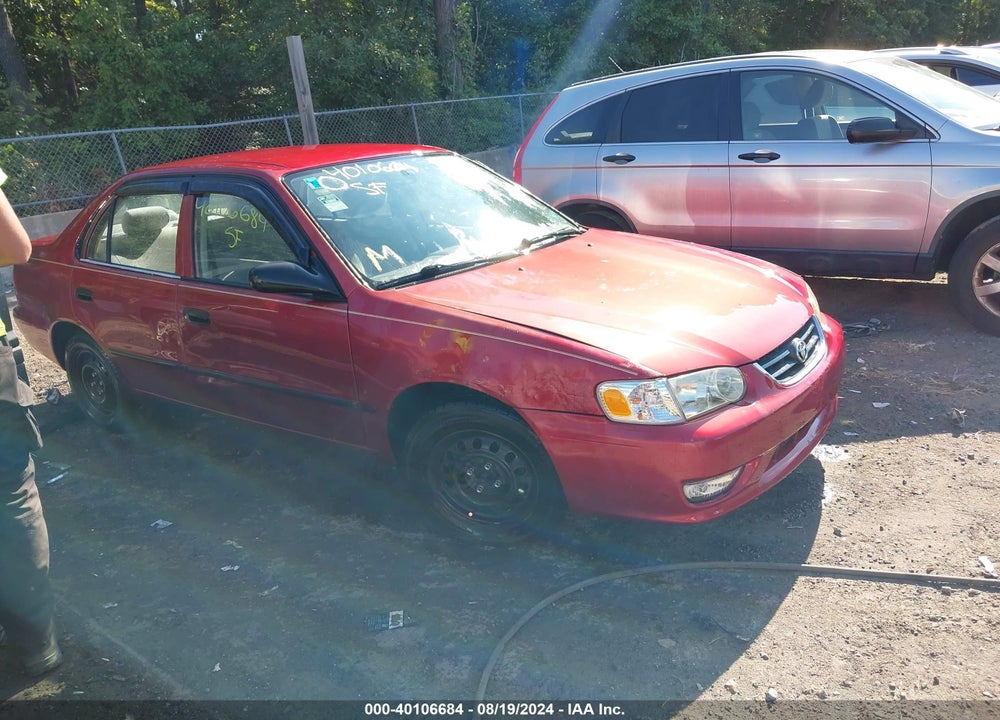 2001 TOYOTA COROLLA CE VIN: 2T1BR12E81C416950