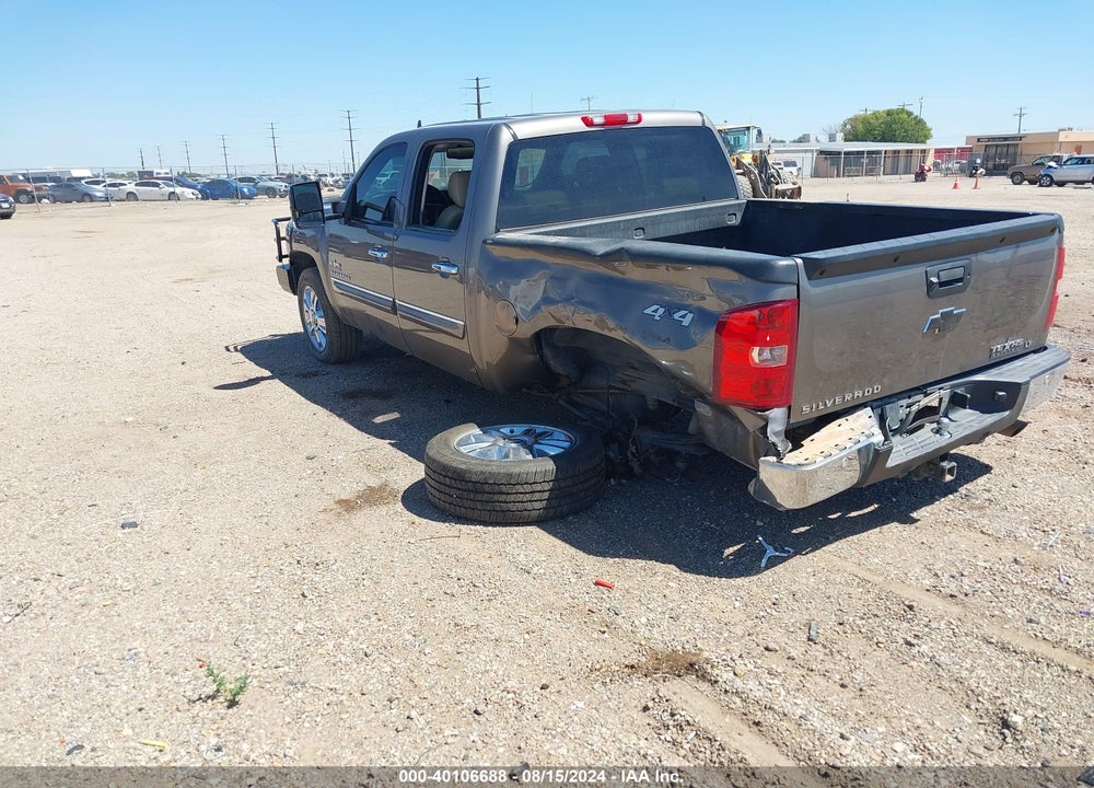2012 CHEVROLET SILVERADO 1500 LT VIN: 3GCPKSE27CG306613