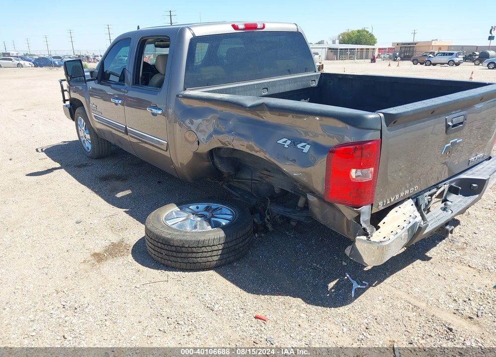 2012 CHEVROLET SILVERADO 1500 LT VIN: 3GCPKSE27CG306613