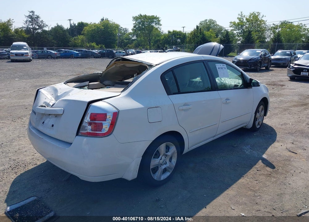 2008 NISSAN SENTRA 2.0S VIN: 3N1AB61E38L647781