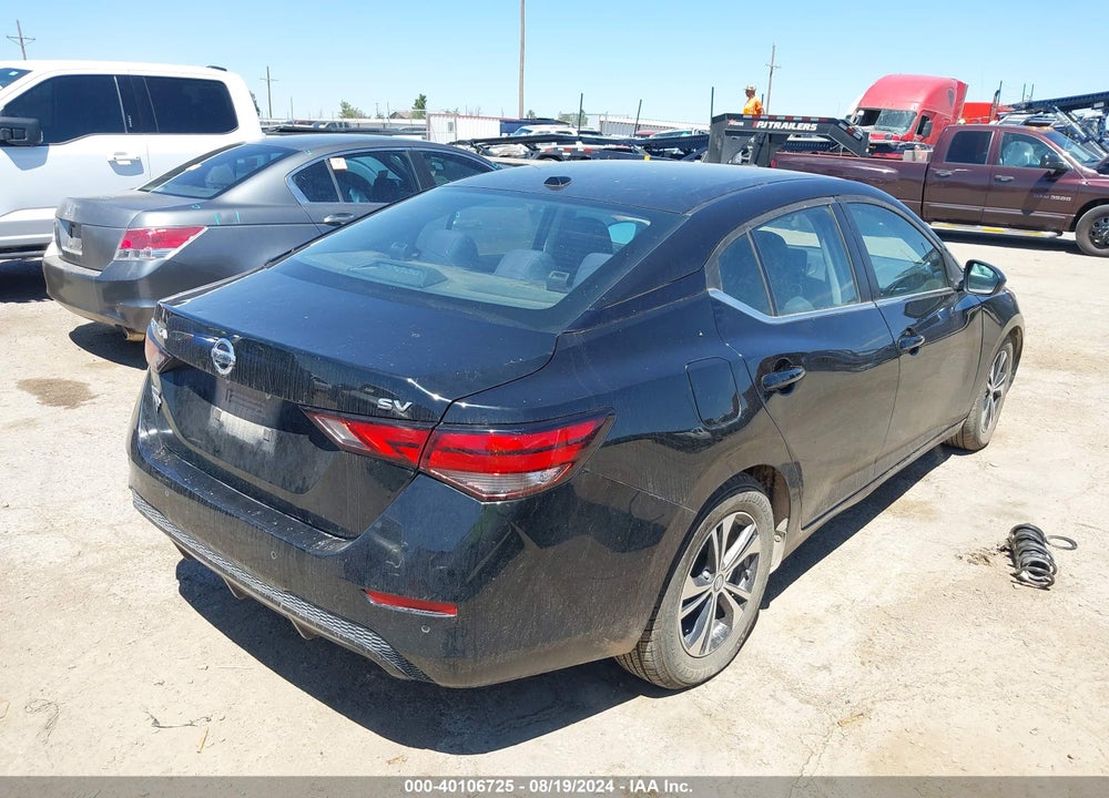 2021 NISSAN SENTRA SV XTRONIC CVT VIN: 3N1AB8CV0MY236960