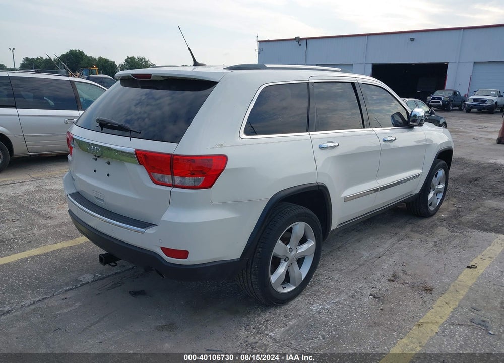 2011 JEEP GRAND CHEROKEE OVERLAND VIN: 1J4RS6GT7BC534015