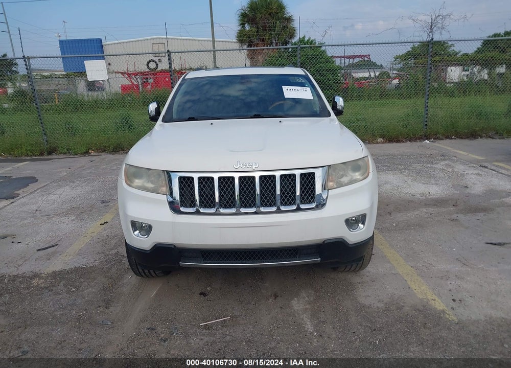 2011 JEEP GRAND CHEROKEE OVERLAND VIN: 1J4RS6GT7BC534015