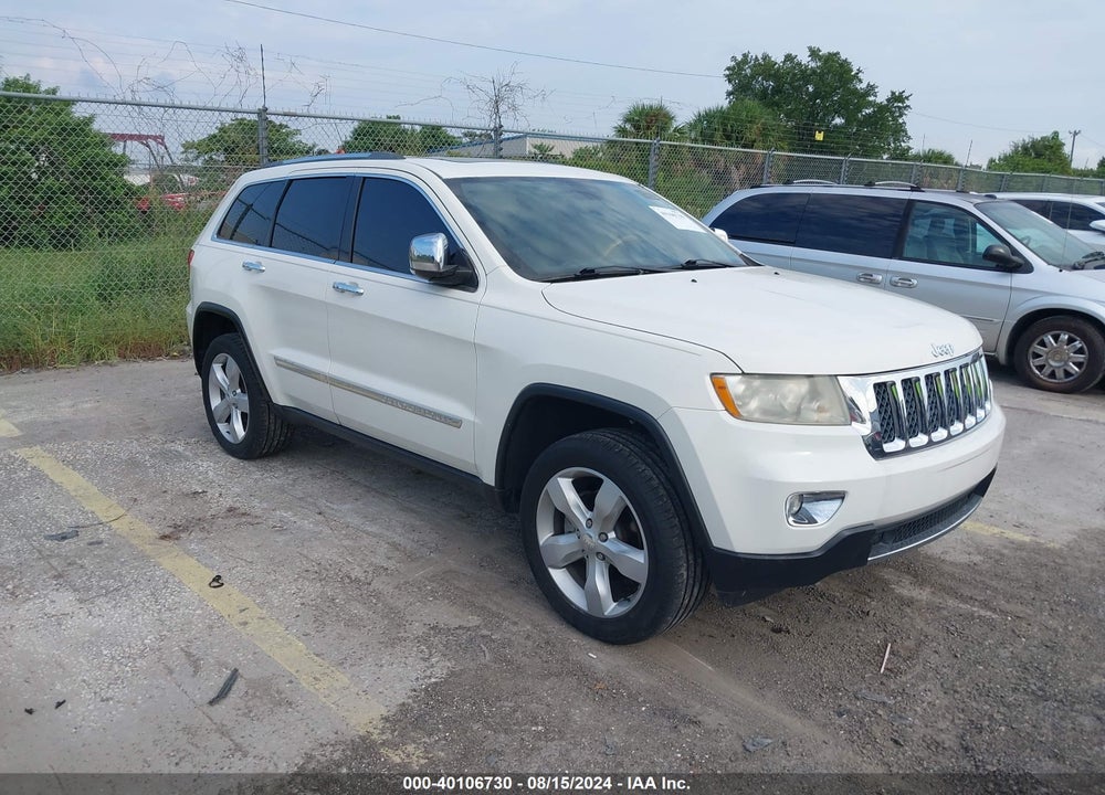 2011 JEEP GRAND CHEROKEE OVERLAND VIN: 1J4RS6GT7BC534015