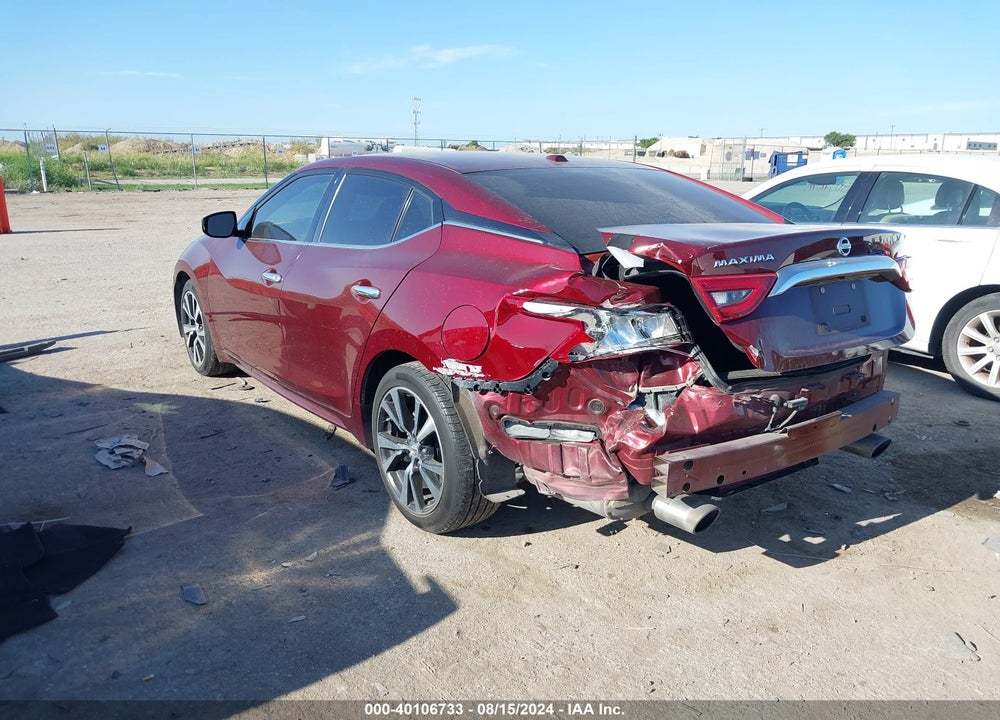 2018 NISSAN MAXIMA 3.5 S VIN: 1N4AA6AP9JC410091