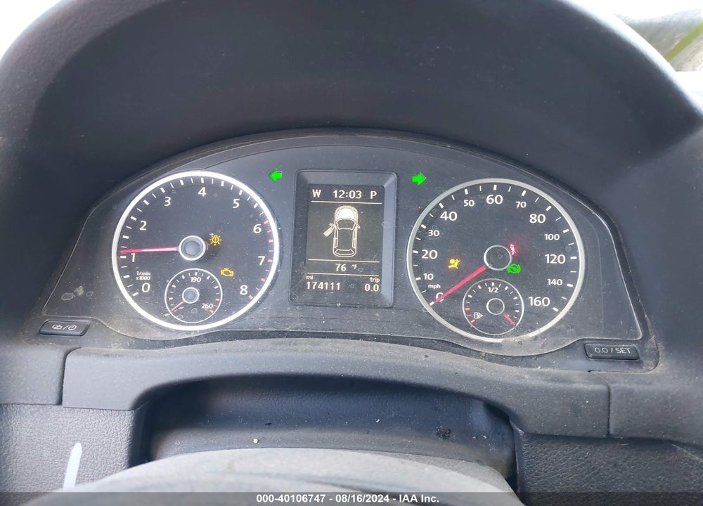 2013 VOLKSWAGEN TIGUAN SE VIN: WVGAV3AX7DW571888