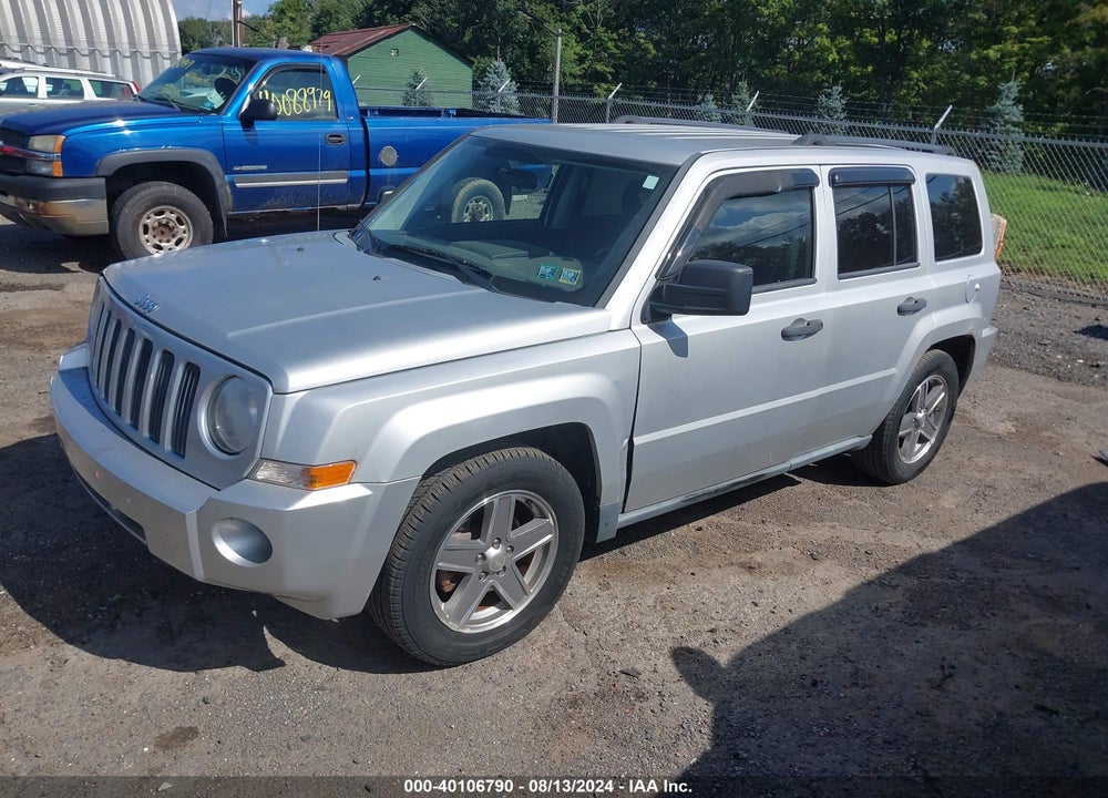 2008 JEEP PATRIOT SPORT VIN: 1J8FF28W68D549471