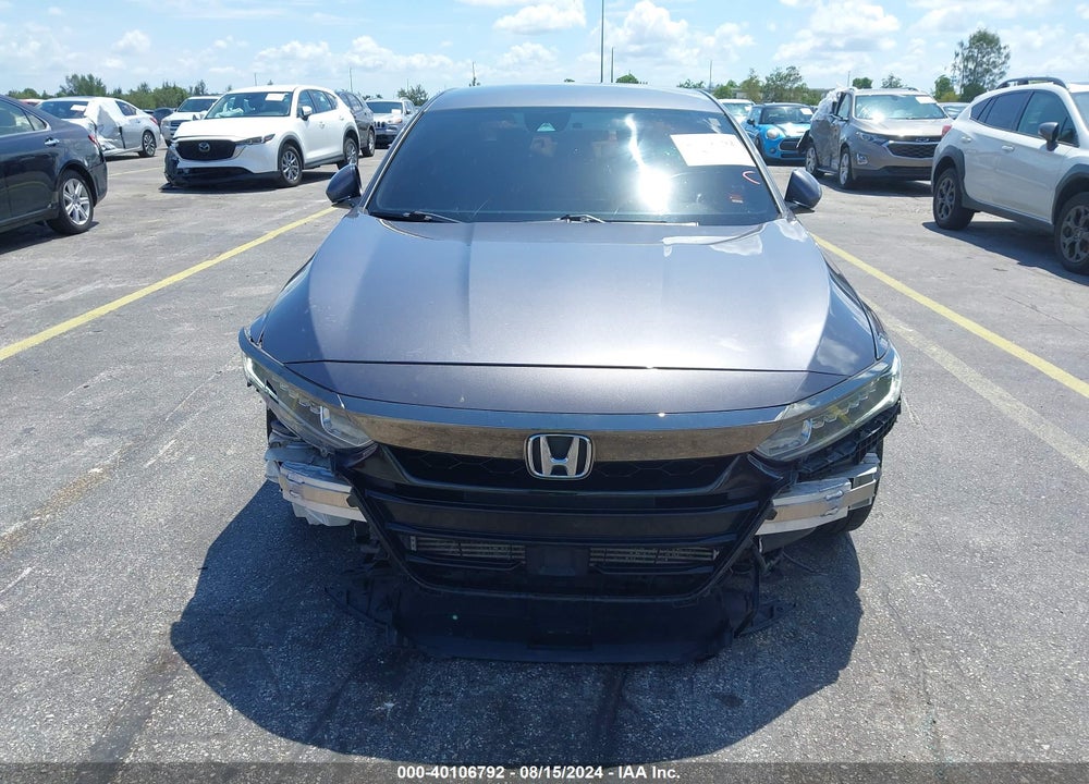 2019 HONDA ACCORD SPORT VIN: 1HGCV1F38KA125560