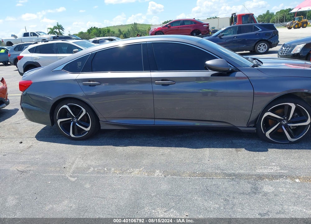 2019 HONDA ACCORD SPORT VIN: 1HGCV1F38KA125560