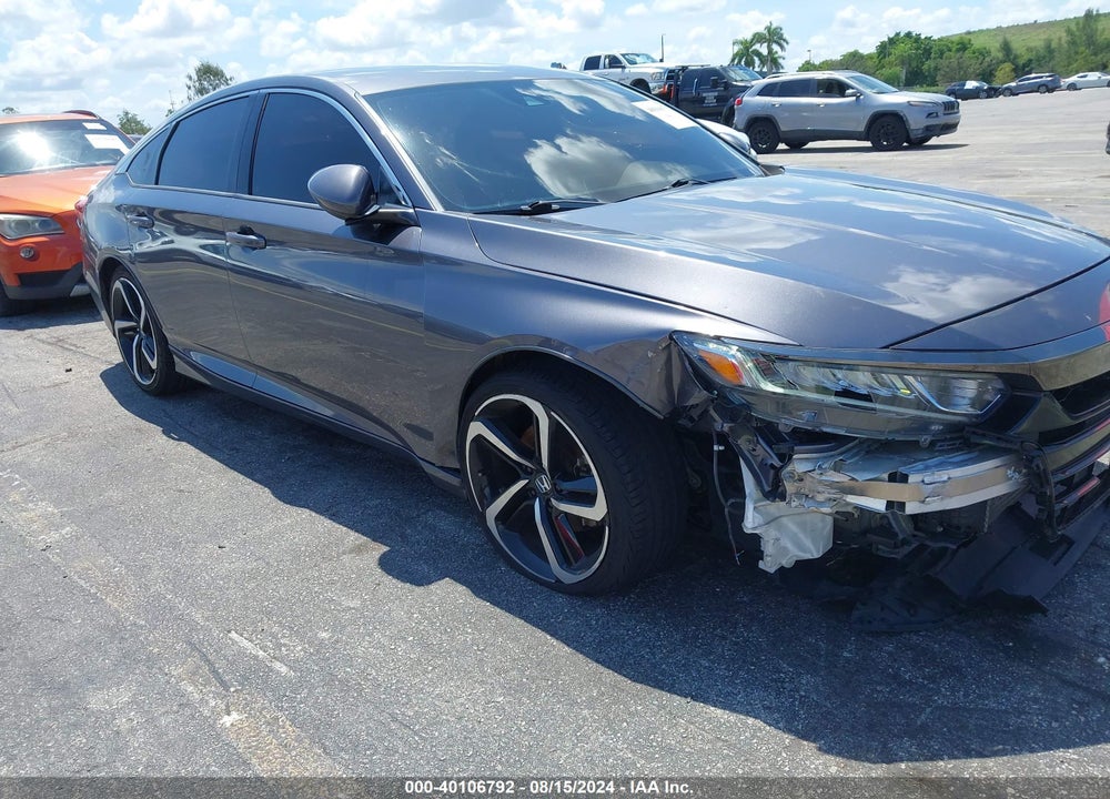 2019 HONDA ACCORD SPORT VIN: 1HGCV1F38KA125560