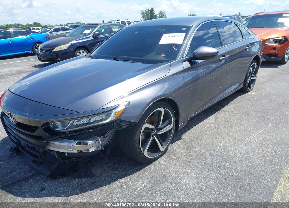 2019 HONDA ACCORD SPORT VIN: 1HGCV1F38KA125560