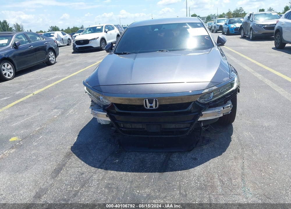 2019 HONDA ACCORD SPORT VIN: 1HGCV1F38KA125560