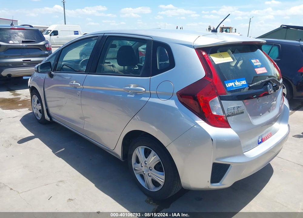 2016 HONDA FIT LX VIN: JHMGK5H55GS010722