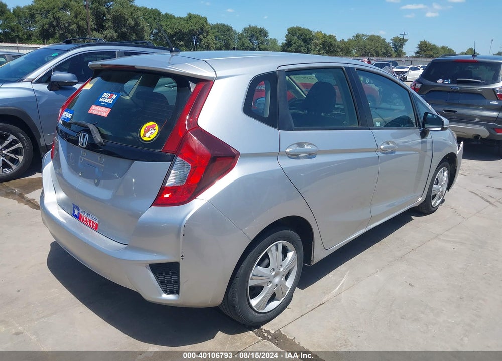 2016 HONDA FIT LX VIN: JHMGK5H55GS010722