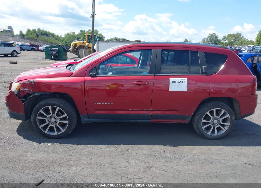 2014 JEEP COMPASS LIMITED VIN: 1C4NJCCB2ED877185