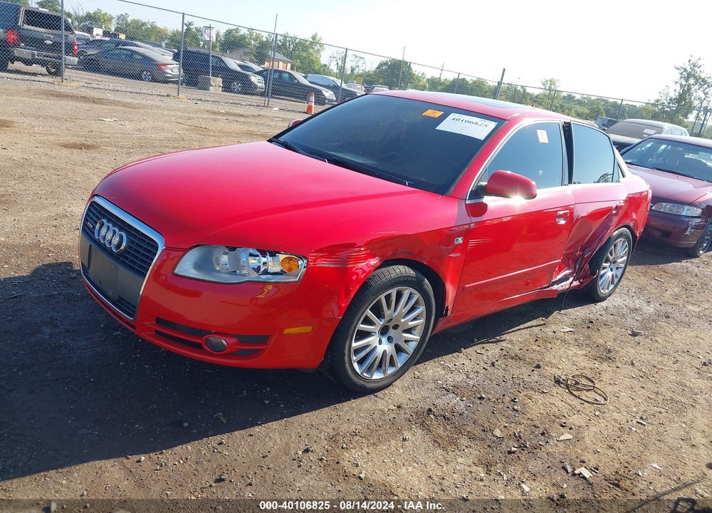 2005 AUDI A4 2.0T VIN: WAUDF68E95A479813